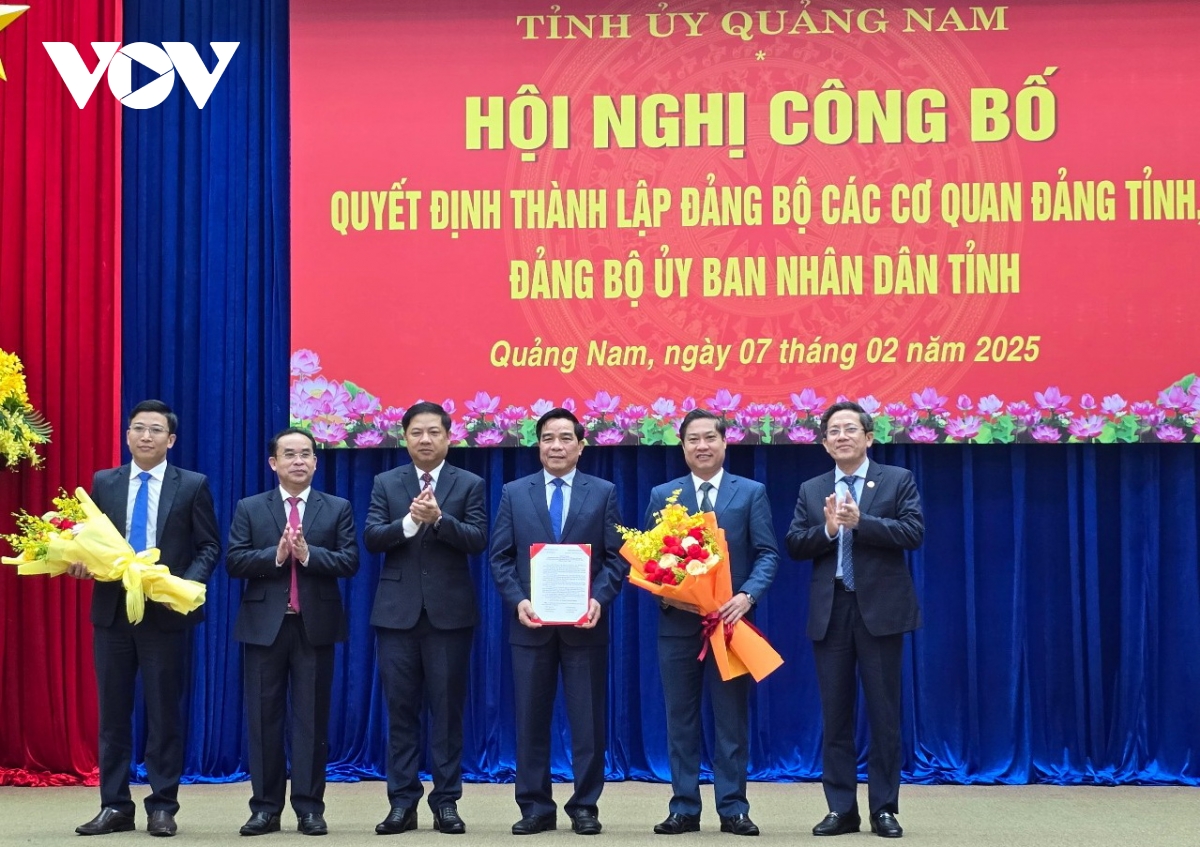 Chủ tịch UBND tỉnh Quảng Nam được chỉ định làm Bí thư Đảng ủy UBND tỉnh